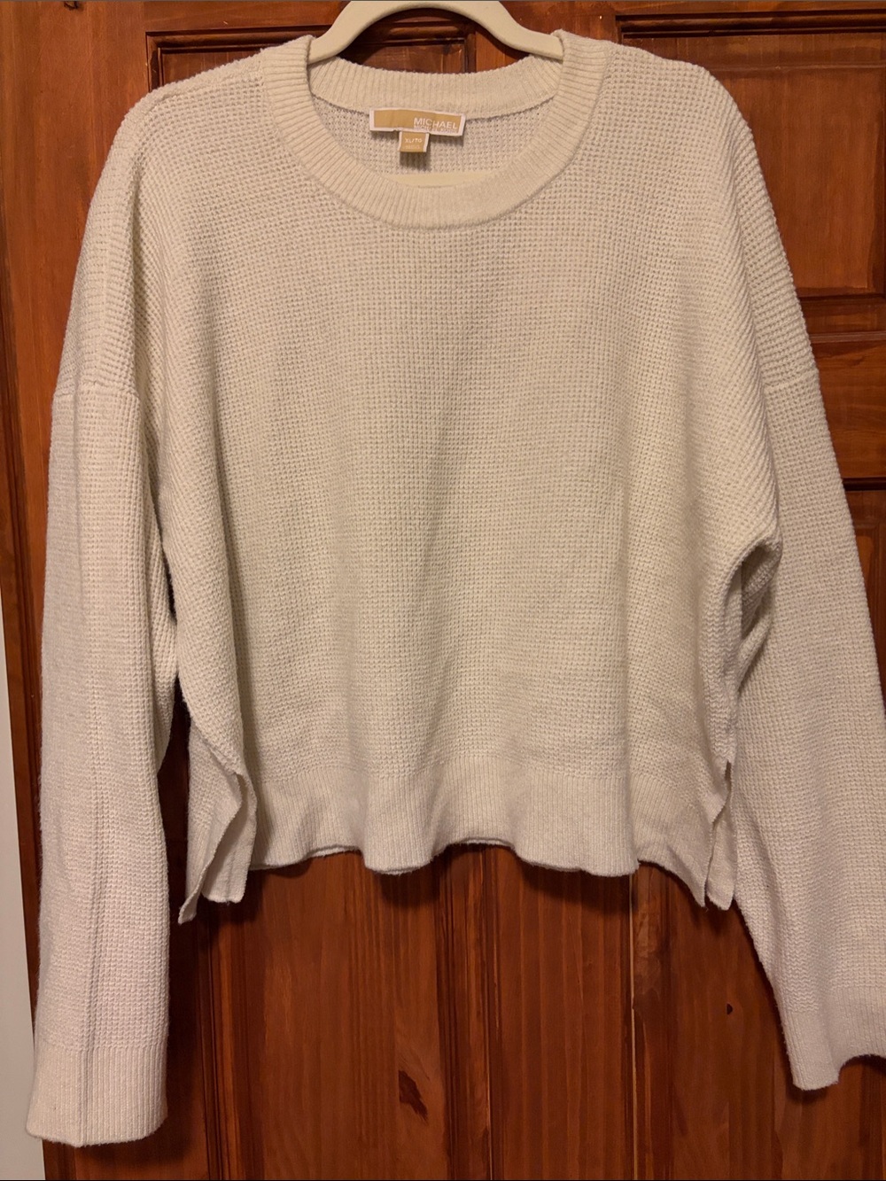 Michael Kors Light Cream Crewneck Sweater